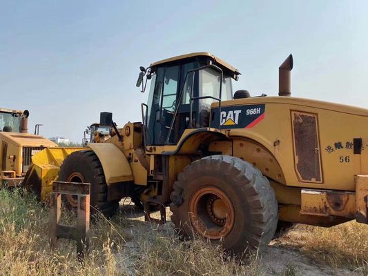 966H मूल रंग प्रयुक्त कैटरपिलर व्हील लोडर अच्छी स्थिति में