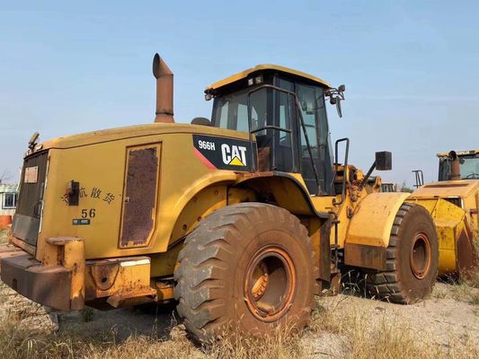 966H मूल रंग प्रयुक्त कैटरपिलर व्हील लोडर अच्छी स्थिति में