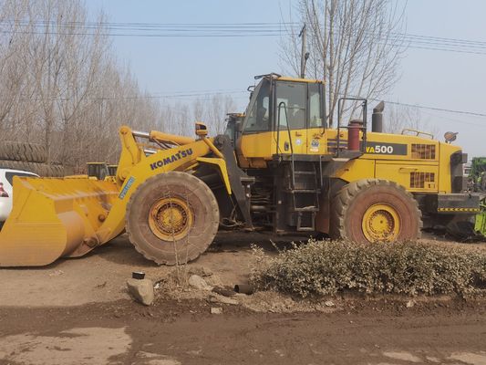 इस्तेमाल किया हुआ कोमात्सु WA500 6 व्हील लोडर WA600-6 निर्माण के लिए ईंधन दक्षता