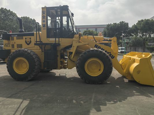मूल जापान प्रयुक्त व्हील लोडर कोमात्सु WA320-3 प्रयुक्त फ्रंट लोडर