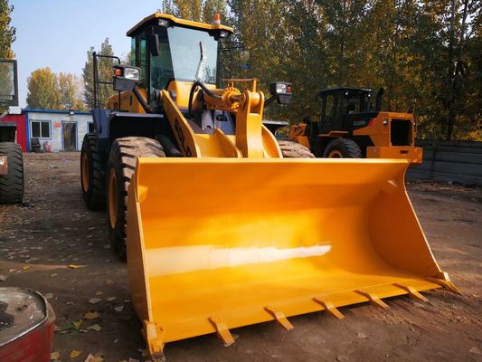 SDLG LG956L 2022 वर्ष प्रयुक्त व्हील लोडर शक्तिशाली इंजन के साथ SDLG व्हील लोडर