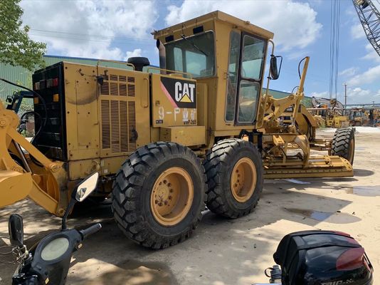 CAT 160K प्रयुक्त मोटर ग्रेडर उच्च दक्षता प्रयुक्त कैटरपिलर मोटर ग्रेडर