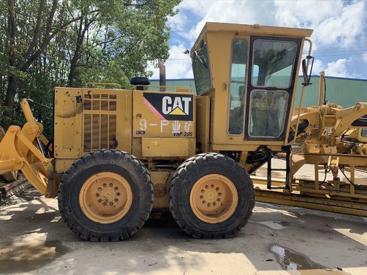 CAT 160K प्रयुक्त मोटर ग्रेडर उच्च दक्षता प्रयुक्त कैटरपिलर मोटर ग्रेडर