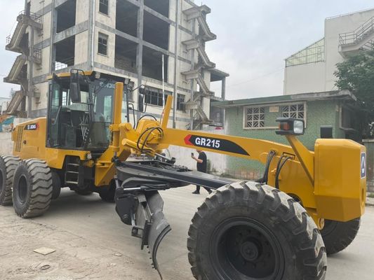उच्च गति एक्ससीएमजी GR215 निर्माण के लिए दूसरे हाथ ग्रेडर ईंधन दक्षता