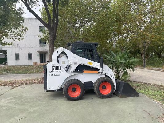 S180 बॉबकैट स्किड स्टीयर लोडर मूल रंग सेकंड हैंड कम रखरखाव