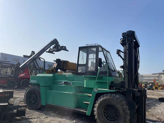 मित्सुबिशी F300 प्रयुक्त फोर्कलिफ्ट ट्रक दूसरा हाथ 30 टन फोर्कलिफ्ट उच्च क्षमता
