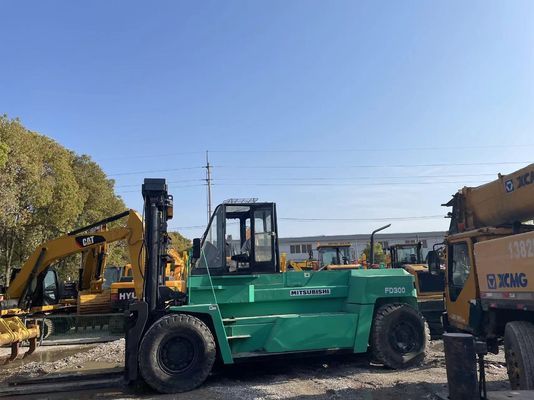मित्सुबिशी F300 प्रयुक्त फोर्कलिफ्ट ट्रक दूसरा हाथ 30 टन फोर्कलिफ्ट उच्च क्षमता