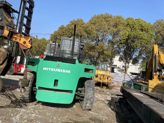 मित्सुबिशी F300 प्रयुक्त फोर्कलिफ्ट ट्रक दूसरा हाथ 30 टन फोर्कलिफ्ट उच्च क्षमता