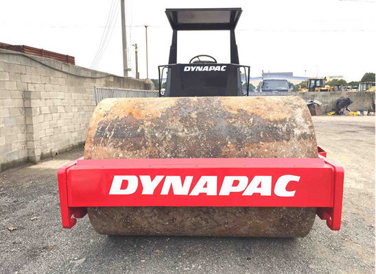 CA251D वाइब्रेटर चिकनी ड्रम प्रयुक्त Dynapac रोलर के साथ मजबूत शक्ति