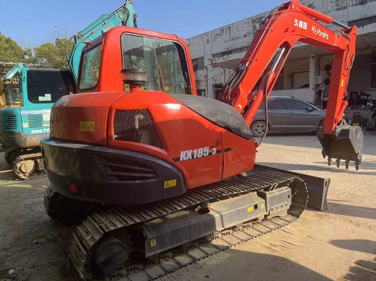 मूल जापान प्रयुक्त कुबोटा KX185-3 खुदाई मशीन बिक्री के लिए/प्रयुक्त कुबोटा मिनी खुदाई मशीन बिक्री के लिए