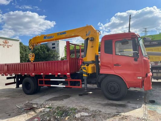 8 टन XCMG SQS200-4 ट्रक डोंगफेंग ट्रक के साथ इस्तेमाल किया क्रेन 2019 वर्ष