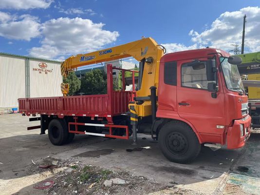 8 टन XCMG SQS200-4 ट्रक डोंगफेंग ट्रक के साथ इस्तेमाल किया क्रेन 2019 वर्ष
