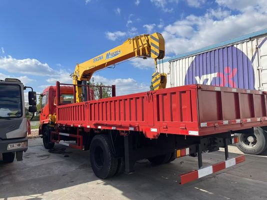 8 टन XCMG SQS200-4 ट्रक डोंगफेंग ट्रक के साथ इस्तेमाल किया क्रेन 2019 वर्ष