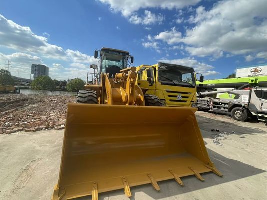 CAT 950H इस्तेमाल किया हुआ पहिया लोडर निर्माण स्थल अफ्रीका में इस्तेमाल किया गया फ्रंट लोडर