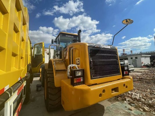 CAT 950H इस्तेमाल किया हुआ पहिया लोडर निर्माण स्थल अफ्रीका में इस्तेमाल किया गया फ्रंट लोडर
