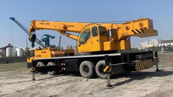 XCMG QY50K-II 50 टन प्रयुक्त ट्रक क्रेन उच्च क्षमता प्रयुक्त बूम ट्रक
