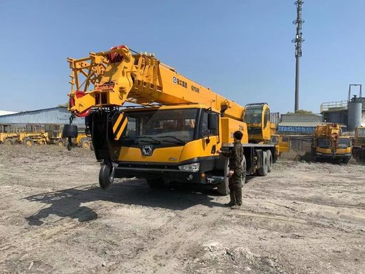 XCMG QY50K-II 50 टन प्रयुक्त ट्रक क्रेन उच्च क्षमता प्रयुक्त बूम ट्रक