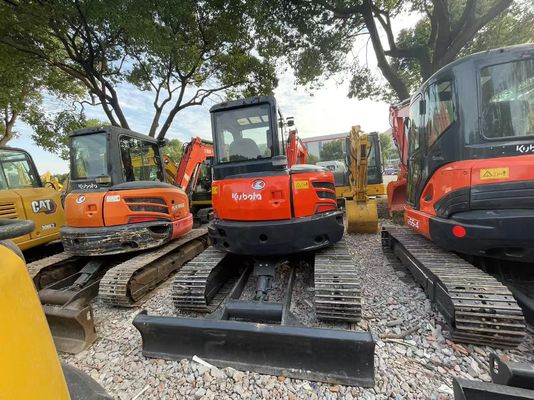 पुनः रंग इस्तेमाल किया कुबोटा KX163-5 मिनी क्रॉलर खुदाई उत्कृष्ट स्थिति में/ईपीए इंजन और स्विंग आर्म के साथ कुबोटा खुदाई