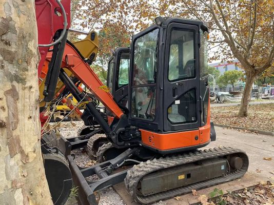 मूल जापान इस्तेमाल किया हिताची ZX35U-5N मिनी खुदाई उत्कृष्ट स्थिति में/स्विंग आर्म और EPA इंजन के साथ इस्तेमाल किया जापानी मिनी खुदाई