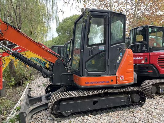 मूल जापान प्रयुक्त हिताची ZX68USR-5A क्रॉलर खुदाई उत्कृष्ट स्थिति में