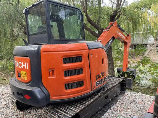 मूल जापान प्रयुक्त हिताची ZX68USR-5A क्रॉलर खुदाई उत्कृष्ट स्थिति में