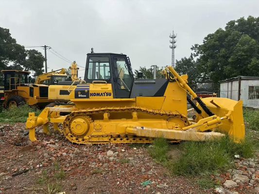 डी85ईएसएस-2 क्रॉलर प्रयुक्त कोमात्सु बुलडोजर हाइड्रोलिक रिपर के साथ एशिया में बिक्री