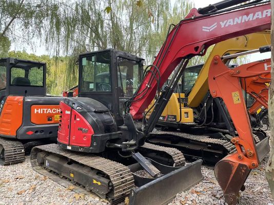 मूल जापान प्रयुक्त Yanmar Vio55-5B मिनी उत्खनन EPA इंजन के साथ/प्रयुक्त Kubota मिनी उत्खनन बिक्री के लिए