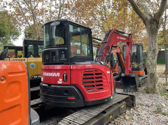 मूल जापान प्रयुक्त Yanmar Vio55-5B मिनी उत्खनन EPA इंजन के साथ/प्रयुक्त Kubota मिनी उत्खनन बिक्री के लिए