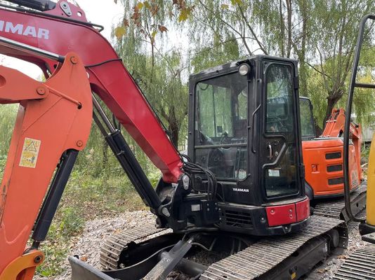 मूल जापान प्रयुक्त Yanmar Vio55-5B मिनी उत्खनन EPA इंजन के साथ/प्रयुक्त Kubota मिनी उत्खनन बिक्री के लिए