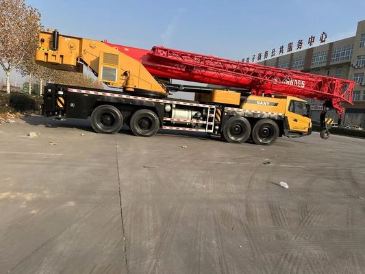 2021 वर्ष इस्तेमाल किया गया Sany STC800E5 80 टन ट्रक क्रेन अच्छी स्थिति में
