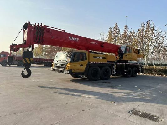 2021 वर्ष इस्तेमाल किया गया Sany STC800E5 80 टन ट्रक क्रेन अच्छी स्थिति में