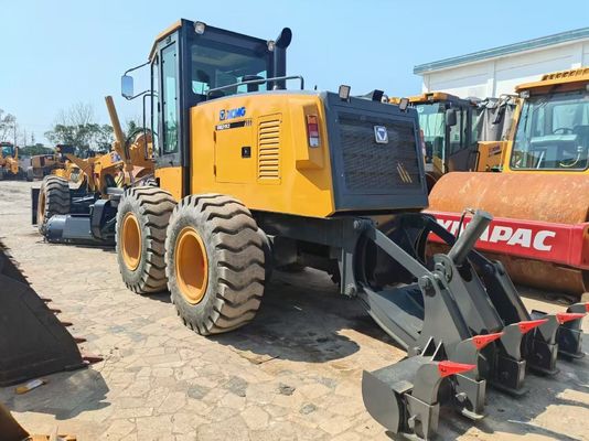 कमिंस इंजन 2024 वर्ष इस्तेमाल किया XCMG GR2153 मोटर ग्रेडर फ्रंट ब्लेड के साथ