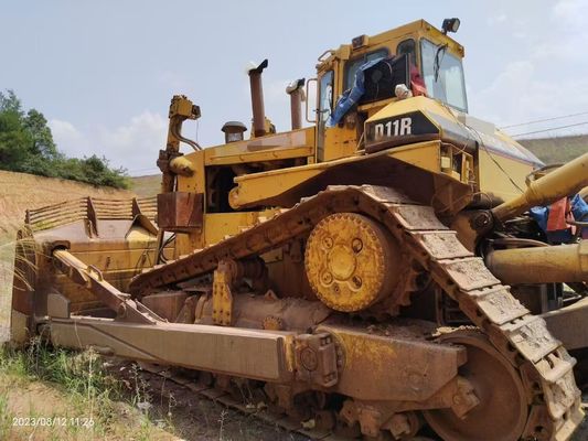हाइड्रोलिक रिपर के साथ मूल रंग प्रयुक्त कैटरपिलर D11R बुलडोजर