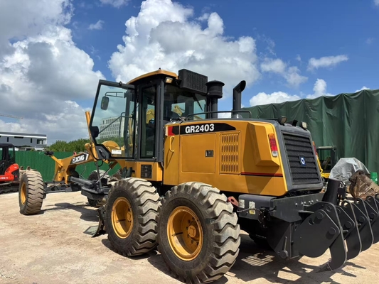 बिक्री के लिए हाइड्रोलिक रिपर के साथ उत्कृष्ट स्थिति में प्रयुक्त XCMG GR2403 मोटर ग्रेडर