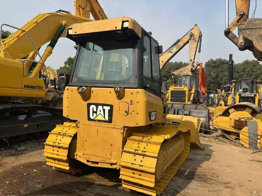 6-तरफ़ा ब्लेड प्रयुक्त क्रॉलर माउंटेड बुलडोज़र CAT D5K XL मूल रंग