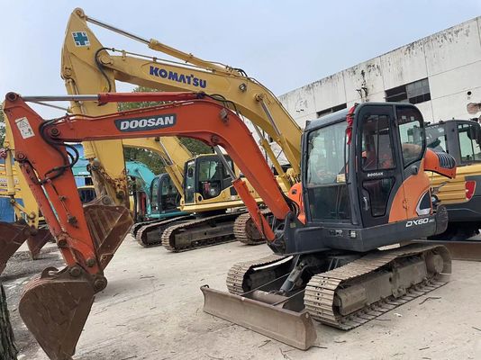 2018 वर्ष प्रयुक्त Doosan DX60-9C मिनी उत्खनन मशीन उत्कृष्ट स्थिति में/उपयोगी Doosan मिनी उत्खनन मशीन बिक्री के लिए